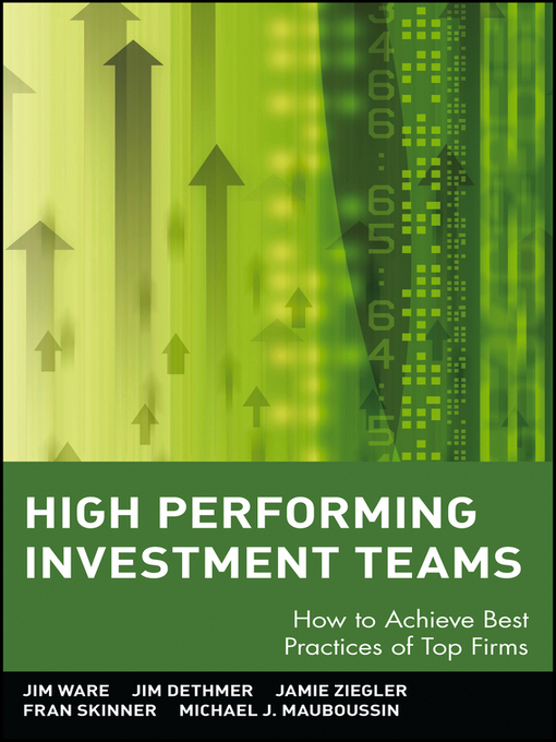 Cover image for High Performing Investment Teams